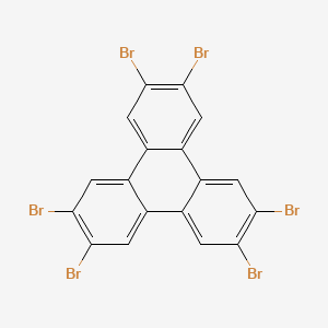 molecular formula C18H6Br6 B1337539 2,3,6,7,10,11-Hexabromotriphenylene CAS No. 82632-80-2