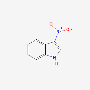 molecular formula C8H6N2O2 B1337540 3-nitro-1H-indole CAS No. 4770-03-0