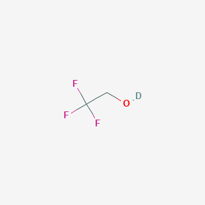 molecular formula C2H3F3O B1337541 2,2,2-Trifluoroethan(ol-d) CAS No. 77568-66-2