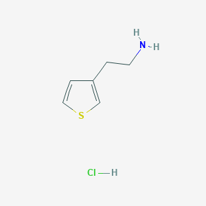 2-(Thiophen-3-yl)ethanamine hydrochloride