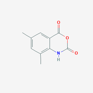 molecular formula C10H9NO3 B1337559 6,8-dimethyl-1H-benzo[d][1,3]oxazine-2,4-dione CAS No. 56934-87-3