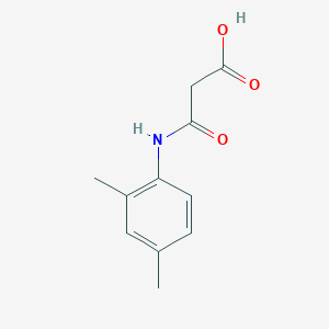 molecular formula C11H13NO3 B1337567 3-[(2,4-Dimethylphenyl)amino]-3-oxopropanoic acid CAS No. 58271-38-8