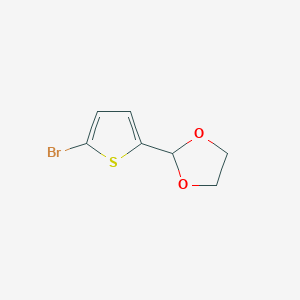 molecular formula C7H7BrO2S B1337569 2-(5-Bromothiophen-2-Yl)-1,3-Dioxolane CAS No. 52157-62-7