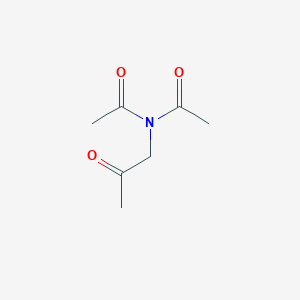 molecular formula C7H11NO3 B1337570 N-acetyl-N-(2-oxopropyl)acetamide CAS No. 51862-97-6