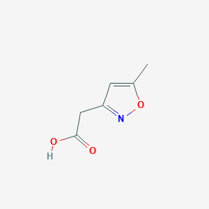 molecular formula C6H7NO3 B1337575 2-(5-Methyl-1,2-oxazol-3-yl)acetic acid CAS No. 57612-87-0