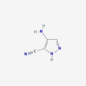 4-Amino-1H-pyrazole-3-carbonitrile