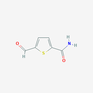 5-Formylthiophene-2-carboxamide