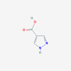 molecular formula C4H4N2O2 B133760 1H-Pyrazole-4-carboxylic acid CAS No. 37718-11-9