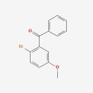 (2-Bromo-5-methoxyphenyl)(phenyl)methanone