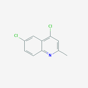 molecular formula C10H7Cl2N B1337608 4,6-Dichloro-2-methylquinoline CAS No. 53342-53-3