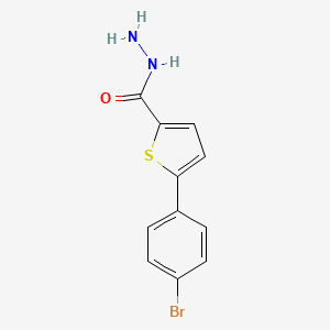 5-(4-Bromophenyl)thiophene-2-carbohydrazide