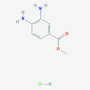 molecular formula C8H11ClN2O2 B133761 3,4-二氨基苯甲酸甲酯盐酸盐 CAS No. 1210824-92-2
