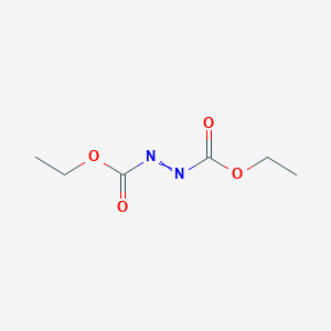molecular formula C₆H₁₀N₂O₄ B133762 Diethyl azodicarboxylate (DEAD) CAS No. 1972-28-7