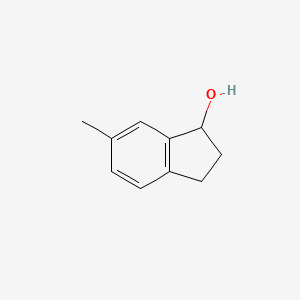 molecular formula C10H12O B1337624 6-Methyl-2,3-dihydro-1H-inden-1-ol CAS No. 200425-63-4