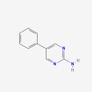 molecular formula C10H9N3 B1337631 5-Phenylpyrimidin-2-amine CAS No. 31408-23-8