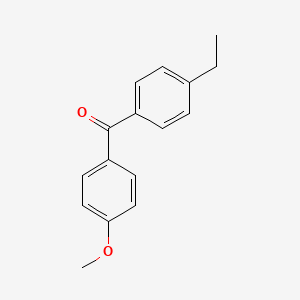 molecular formula C16H16O2 B1337632 4-Ethyl-4'-methoxybenzophenone CAS No. 64357-92-2