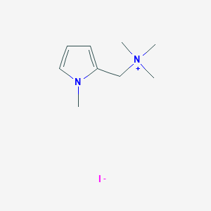 trimethyl[(1-methyl-1H-pyrrol-2-yl)methyl]azanium iodide