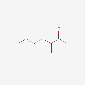 molecular formula C8H14O B1337645 3-Methylideneheptan-2-one CAS No. 65818-30-6