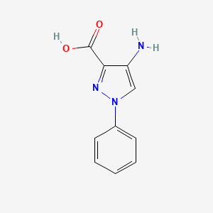 4-Amino-1-phenyl-1H-pyrazole-3-carboxylic acid