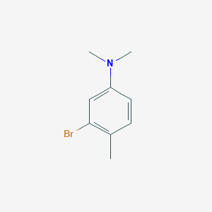 molecular formula C9H12BrN B1337670 3-Bromo-N,N,4-trimethylaniline CAS No. 53104-16-8
