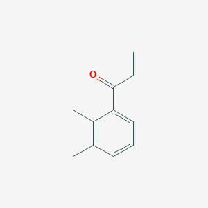 molecular formula C11H14O B1337679 1-(2,3-Dimethylphenyl)propan-1-one CAS No. 35028-14-9