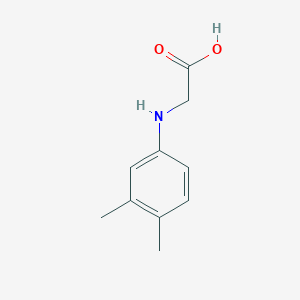 molecular formula C10H13NO2 B1337681 N-(3,4-dimethyl-phenyl)-glycine 