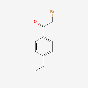molecular formula C10H11BrO B1337684 2-Bromo-1-(4-ethylphenyl)ethanone CAS No. 2632-14-6