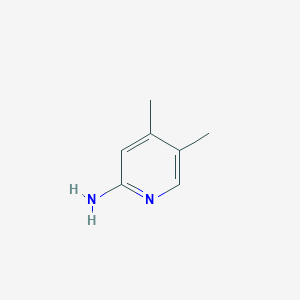molecular formula C7H10N2 B1337687 4,5-Dimethylpyridin-2-amine CAS No. 57963-11-8