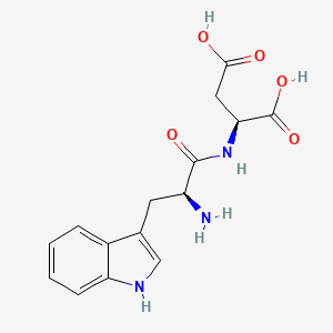 molecular formula C15H17N3O5 B1337703 Trp-Asp CAS No. 71835-78-4