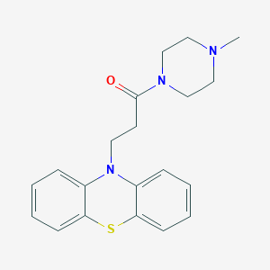 molecular formula C20H23N3OS B133771 1'-Oxo Perazine CAS No. 91508-47-3