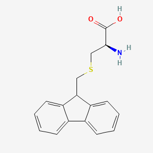 (R)-3-(((9H-fluoren-9-yl)methyl)thio)-2-aminopropanoic acid