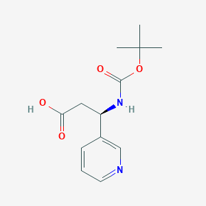Boc-(r)-3-amino-3-(3-pyridyl)-propionic acid