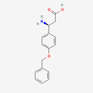 (s)-3-(p-Benzyloxyphenyl)-beta-alanine