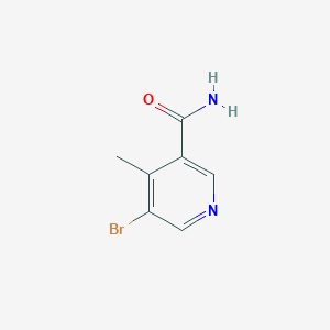 5-Bromo-4-methyl-3-pyridinecarboxamide