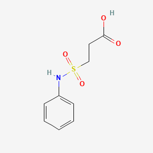 3-(phenylsulfamoyl)propanoic Acid