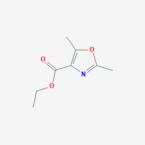 molecular formula C8H11NO3 B1337731 Ethyl 2,5-dimethyl-1,3-oxazole-4-carboxylate CAS No. 23000-15-9