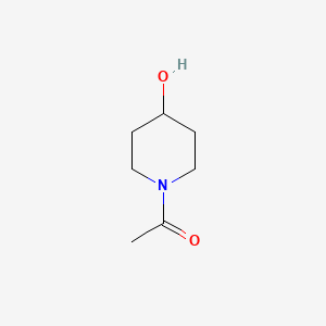 molecular formula C7H13NO2 B1337775 1-(4-Hydroxypiperidin-1-yl)ethanone CAS No. 4045-22-1