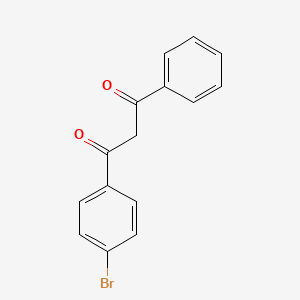 molecular formula C15H11BrO2 B1337776 1-(4-溴苯基)-3-苯基丙烷-1,3-二酮 CAS No. 25856-01-3