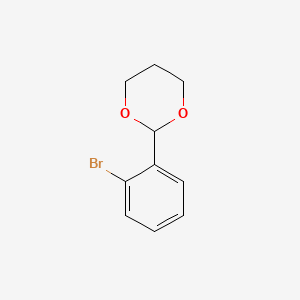 molecular formula C10H11BrO2 B1337782 2-(2-Bromophenyl)-1,3-dioxane 