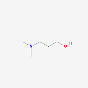 molecular formula C6H15NO B1337786 4-(二甲氨基)丁烷-2-醇 CAS No. 5867-64-1