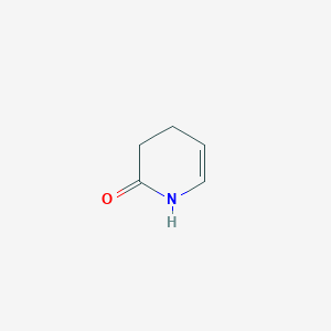 molecular formula C5H7NO B1337808 2(1H)-Pyridinone, 3,4-dihydro- CAS No. 57147-25-8