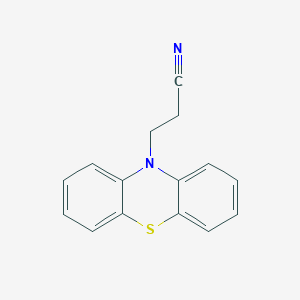 molecular formula C15H12N2S B133782 Phenothiazine-10-propionitrile CAS No. 1698-80-2