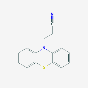 molecular formula C15H12N2S B133782 10-(2-Cyanoethyl)phenothiazine CAS No. 1698-80-2