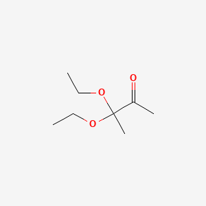 molecular formula C8H16O3 B1337820 3,3-Diethoxybutan-2-one CAS No. 51933-13-2