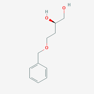 molecular formula C11H16O3 B1337821 (R)-4-Benzyloxy-1,2-butanediol CAS No. 86990-91-2