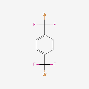molecular formula C8H4Br2F4 B1337825 1,4-双(溴二氟甲基)苯 CAS No. 651-12-7