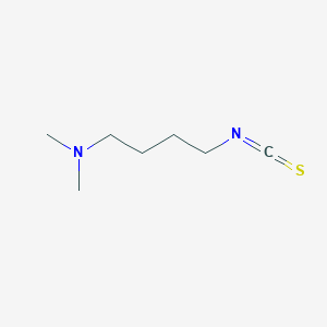 molecular formula C7H14N2S B1337833 4-Isothiocyanato-N,N-dimethylbutan-1-amine CAS No. 507231-28-9