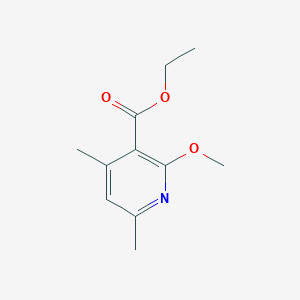 B1337835 Ethyl 2-methoxy-4,6-dimethylnicotinate CAS No. 112463-87-3