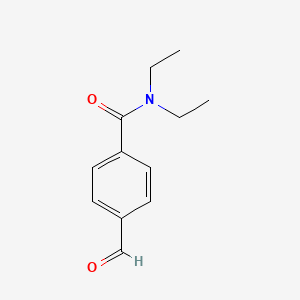 molecular formula C12H15NO2 B1337855 N,N-diethyl-4-formylbenzamide CAS No. 58287-77-7