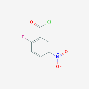 molecular formula C7H3ClFNO3 B1337873 2-Fluoro-5-nitrobenzoyl chloride CAS No. 709-46-6